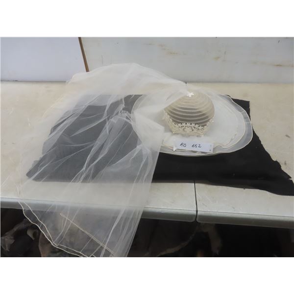 Wedding Veil with Hat
