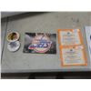 Image 11 : Winnipeg Jets Wall Plaque 11", Jagr and Gretzky Posters, Winnipeg Blue Bombers Pins and More