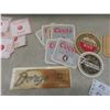 Image 7 : 6 Beer Taps: Arizona Light, San Tan Golden Lager, Rajipa; Coasters and Stir Stix