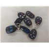 Image 2 : Assortment of Car Remotes and Key Chains