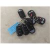 Image 4 : Assortment of Car Remotes and Key Chains
