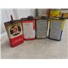 Image 3 : 19 Vintage Tins, Some with Product: Viceroy, Prestone, Texaco, Marbo, 3-in-1, All State, Ford