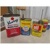 Image 6 : 19 Vintage Tins, Some with Product: Viceroy, Prestone, Texaco, Marbo, 3-in-1, All State, Ford