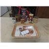 Image 1 : Coca-Cola Tray, Pantry Tins: Bee Hive, Honeysuckle, Cacao, Harvest Reap and More
