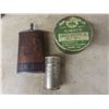 Image 6 : Vintage Tins and Cardboard Containers: Brasso, LePage's, Wahl Clipper Oil, Burgess, Victor