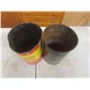 Image 13 : 10 Quart Oil Cans: Shell, Texaco, John Deere