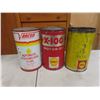 Image 5 : 10 Quart Oil Cans: Shell, Texaco, John Deere