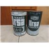 Image 8 : 10 Quart Oil Cans: Shell, Texaco, John Deere