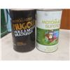 Image 3 : 4×1 Quart Cans with Product: Texaco, Motormaster Oil and Shell Antifreeze