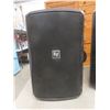 Image 2 : 2 Electro-Voice Model 2X1i-100T Speakers with Mounting Hardware