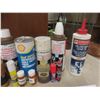 Image 4 : Oils, Lubricants and More, Some with Product: Sunoco Fuel Filter, Esso, Shell Outboard Gear Oil