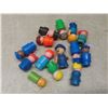 Image 10 : Vintage Toy Lot: Die-Cast, Ertl, McDonald's Fisher-Price Little People, Chuck E. Cheese Mugs