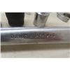 Image 3 : 5× 3/4" Drive Ratchet and Socket Set, 18" Pipe Wrench, Crescent Wrench and Wrenches 1" and Up