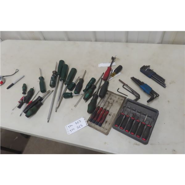 Screwdrivers, Allen Wrenches and Precision Screwdrivers