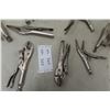 Image 3 : 9 Vice Grips, Various Types