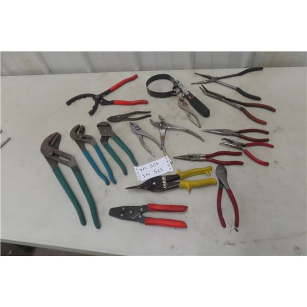 Pliers, Cutters and Filter Wrenches