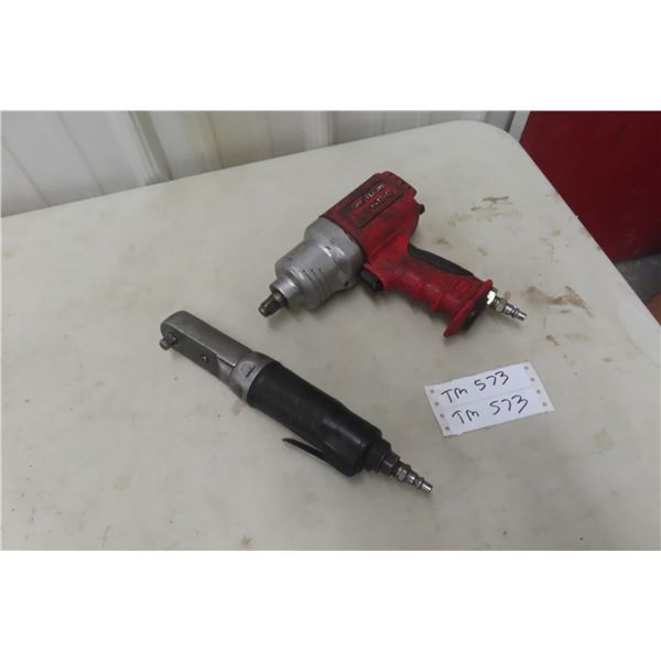 2 MAC Air Tools: ½" Impact and 3/8" Ratchet
