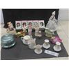 Image 1 : 5 Lil Chimney Porcelain Figures, Musical Ornaments, Salt and Pepper Shakers