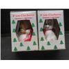 Image 5 : 5 Lil Chimney Porcelain Figures, Musical Ornaments, Salt and Pepper Shakers