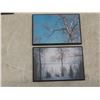 Image 7 : 3 Framed Pictures (Largest 19½×15½") and 5 Large Lake View Photos on Hardboard – Beautiful Grindsto