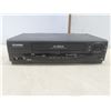 Image 2 : Sylvania 4-Head VCR with Remote and Cables
