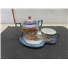 Image 2 : 21-Piece Royal Crown Derby China Set and 3-Piece Noritake Hand-Painted China