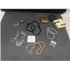 Image 1 : Vintage Fashion Jewelry: Beads with Matching Earrings, Necklaces