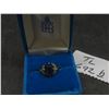 Image 1 : Vintage 10K Gold Ring with Multi-Colour Stone, Size 4½, with Birks Ring Box