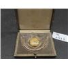 Image 1 : Vintage Elgin 10K Gold Pocket Wristwatch with Original Case
