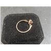 Image 2 : Vintage 10K Gold Ring with Amethyst, Size 6