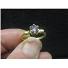 Image 6 : Vintage 10K Gold Ring with Amethyst, Size 6
