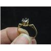 Image 7 : Vintage 10K Gold Ring with Amethyst, Size 6