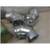 Image 2 : Galvanized Duct Work Elbows, 5" and More