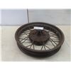 Image 1 : Vintage 1930s Steel Wire-Spoked Rim