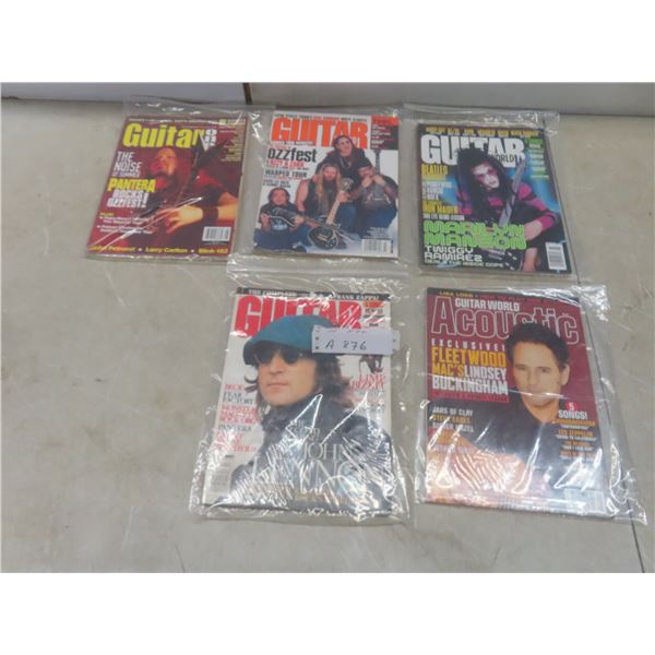 5 Music Magazines: Guitars