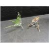 Image 6 : Blue Mountain Pottery, Perfume Spritzer, 4 Glass Hummingbirds, Decorative Butterfly and Ash Tray