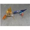 Image 7 : Blue Mountain Pottery, Perfume Spritzer, 4 Glass Hummingbirds, Decorative Butterfly and Ash Tray