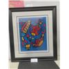 Image 1 : Norval Morrisseau Numbered Lithograph Print "Harmony in Nature", 33½" × 29" - Reproduction
