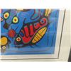 Image 7 : Norval Morrisseau Numbered Lithograph Print "Harmony in Nature", 33½" × 29" - Reproduction