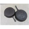 Image 3 : 2 Cast Iron Fry Pans, 10"