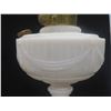Image 3 : Aladdin Lincoln Drape Coal Oil Lamp, 25½" High and Aladdin Lox-On Mantle with Box