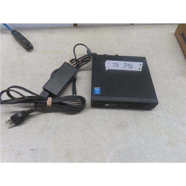HP ProDesk Model 600 G2 DM with WiFi, SSD Drive, Intel i3, Power Cable, Windows 11 