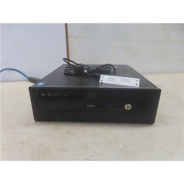 HP ProDesk Computer Model 600 G1 with WiFi, Intel i5, Power Cable, Windows 11 Installed and Activate