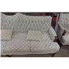Image 3 : 3-Piece Living Room Suite: Couch (86" Wide), Love Seat (54" Wide) and Armchair