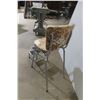 Image 5 : Retro Chrome-Legged High Chair