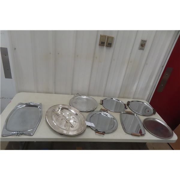 Silver Plated Serving Trays