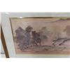 Image 2 : Framed Watercolour, 30" × 19"