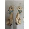 Image 4 : Vintage Chalkware, 2 Cats 15", 2 Dogs 13½"