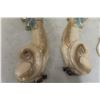 Image 6 : Vintage Chalkware, 2 Cats 15", 2 Dogs 13½"