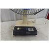 Image 3 : Floor Lamp (No Shade) and Oscillating Fan